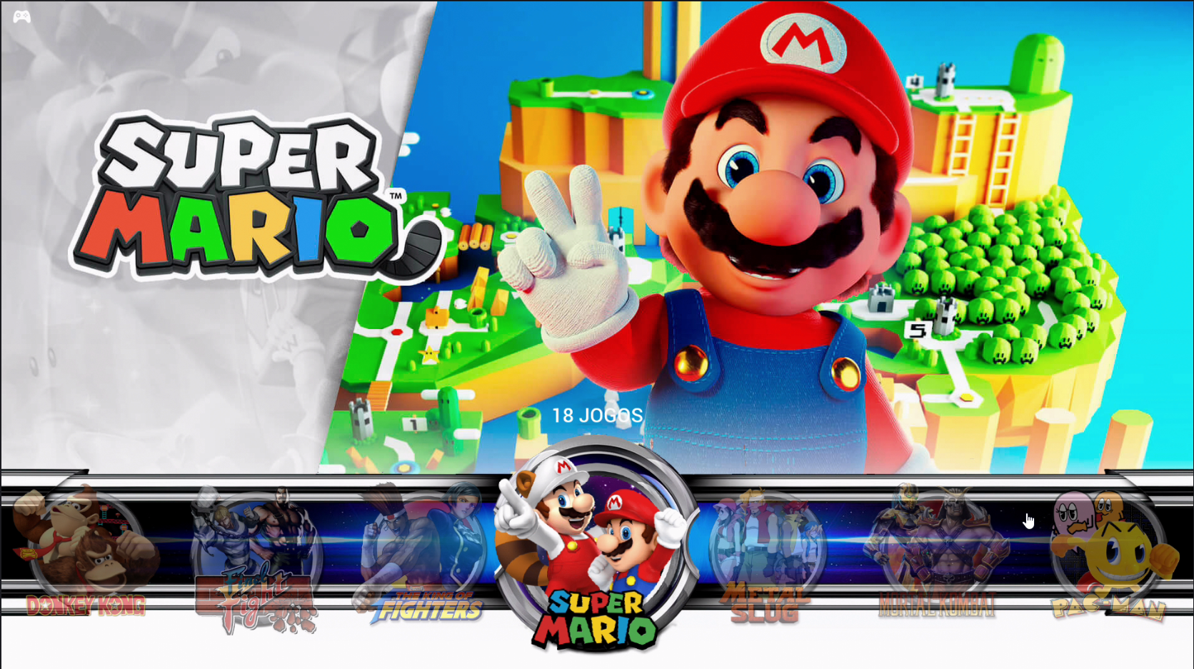 Super Game Retro Box 93 mil jogos - Super 3D Games - 2 Controles